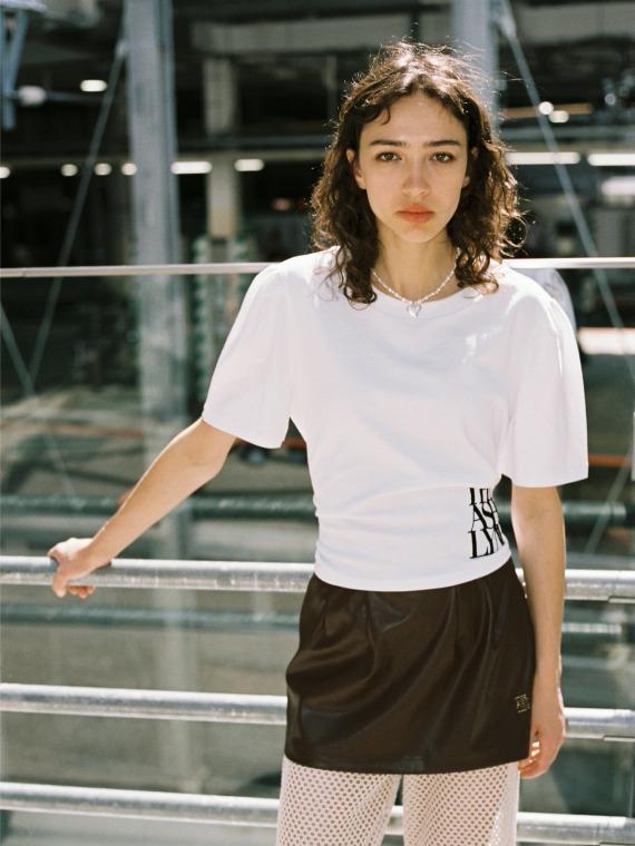 JANICE TIE BACK T SHIRT_WHITE