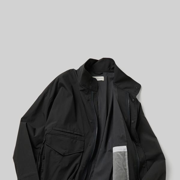 M-65 DROPED FIELD JACKET_CHARCOAL BLACK