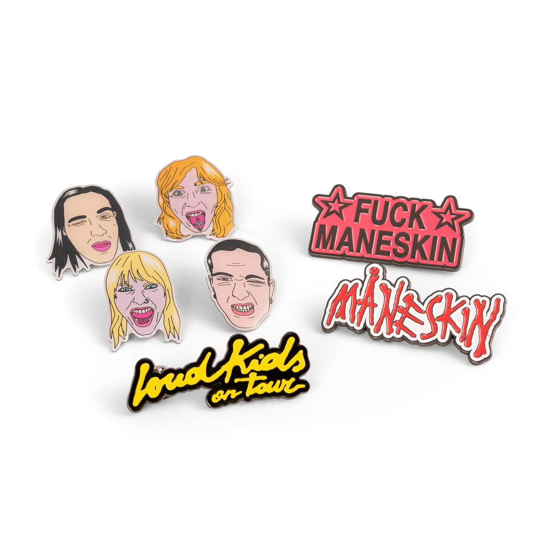 Maneskin Pins Pack