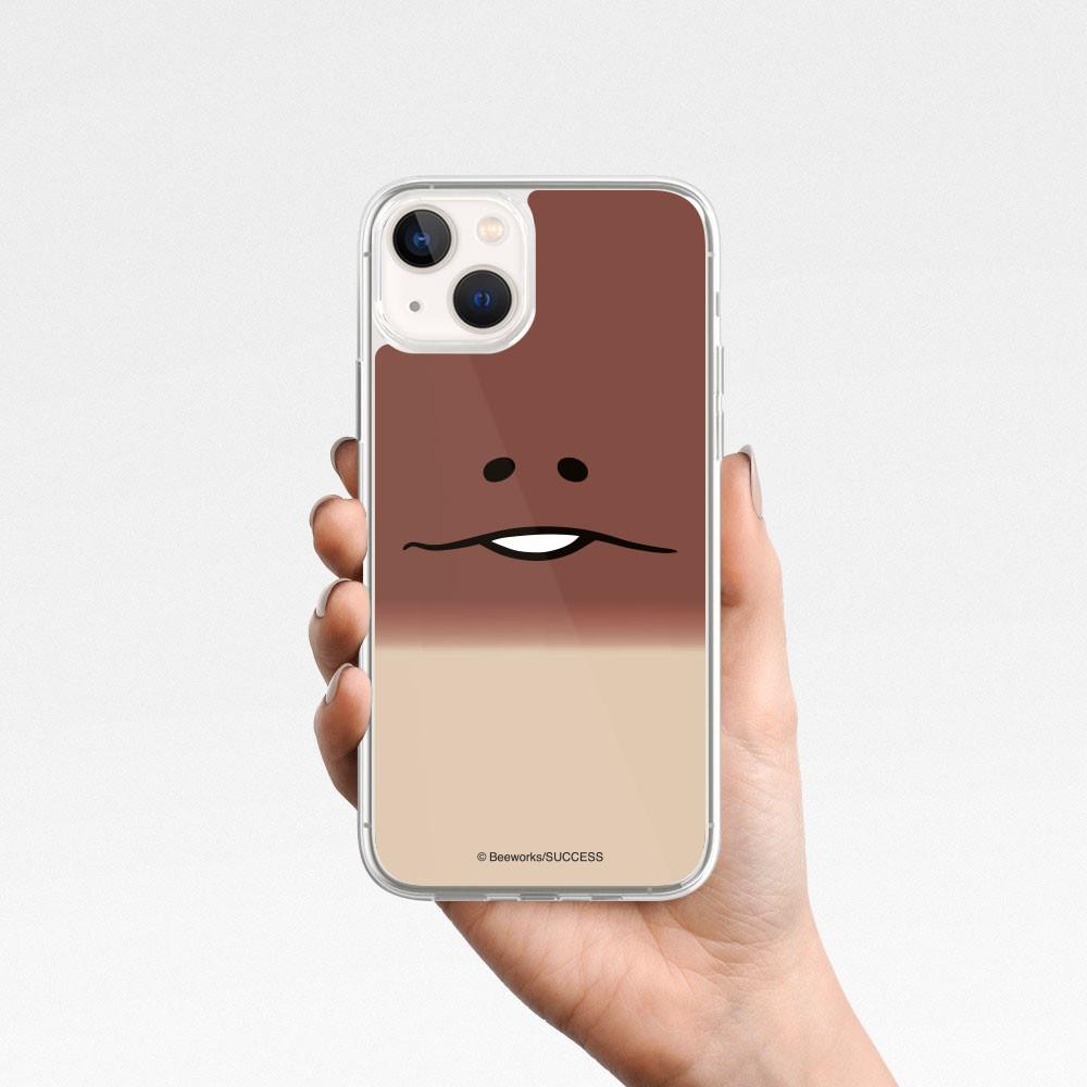 나메코 페이스 투명 폰케이스