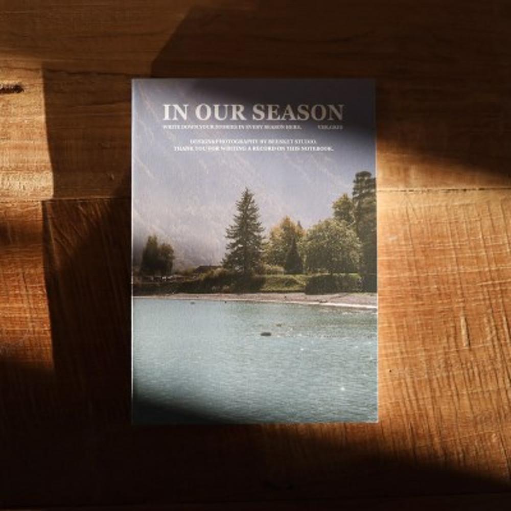 [텐바이텐]season notebook-brienz (모눈노트)