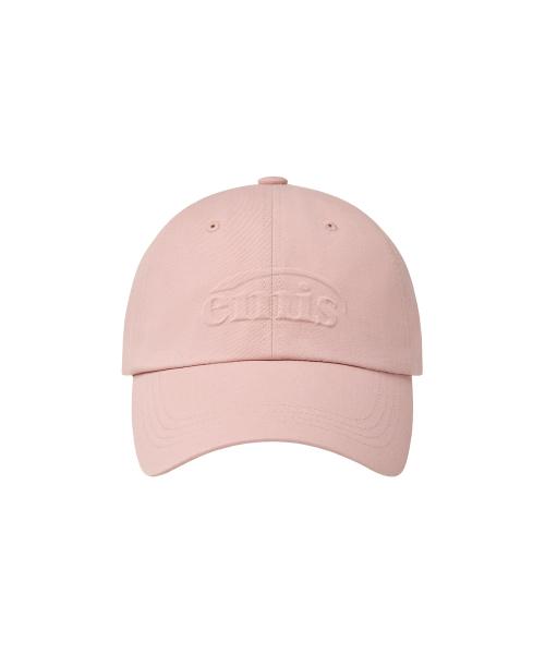 EMBOSSING LOGO BALL CAP-PINK
