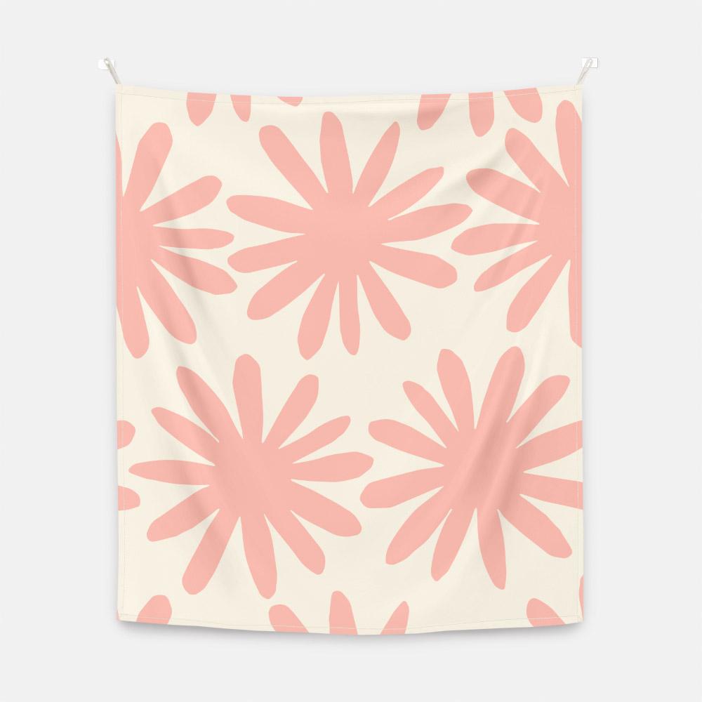 Dreaming Flower Peach bud 패브릭 포스터 대형