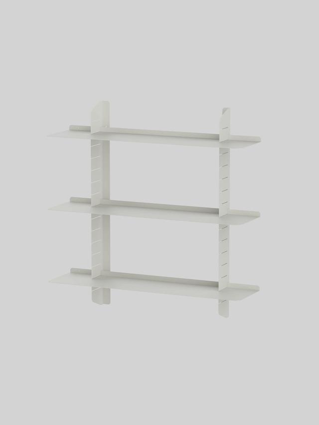 SLIDE WALL SHELF - White