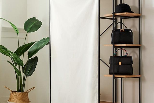 케렌시아 순면 행거가리개 패브릭파티션 800/1200