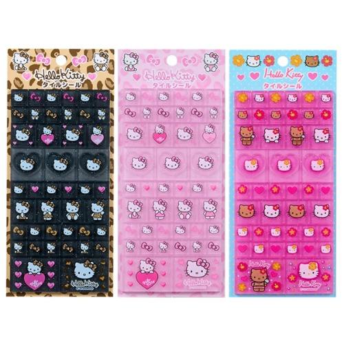 [NIC] 산리오 헬로키티 90s 고고갸루 타일 스티커