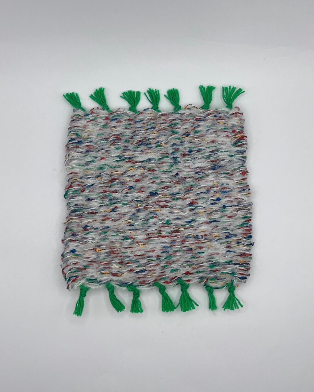 컵받침 위빙티코스터 컵받침대 홈카페 소품 패브릭 오브제 잔의 쉼터 나이트 크루징 21