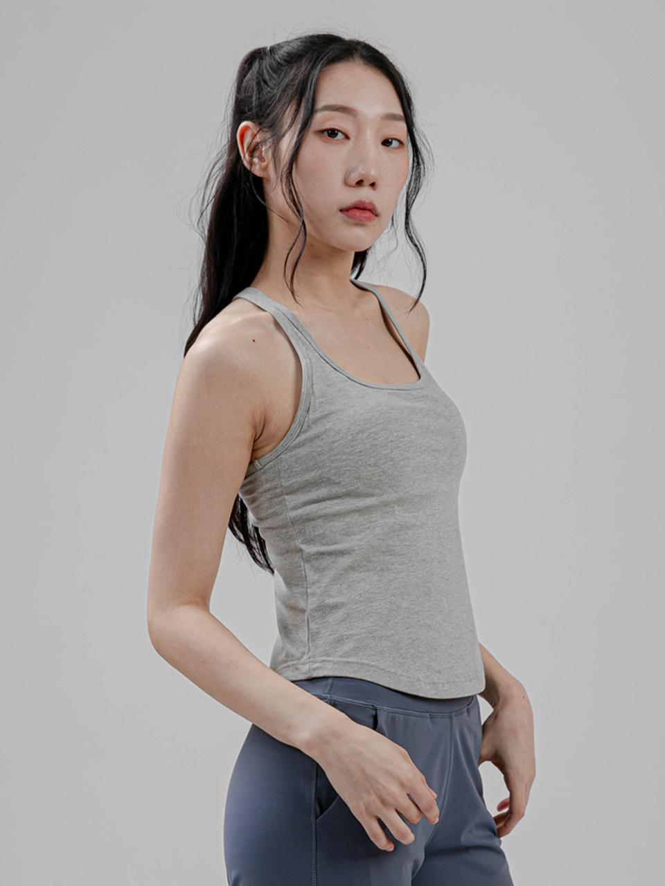 [2TT2208]코튼 데일리 탱크탑(4차리오더)