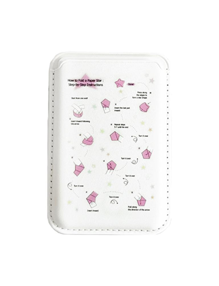 종이별 맥세이프 카드지갑 핑크