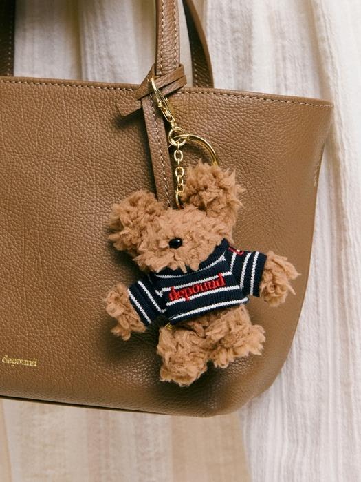 danny mini keyring - brown
