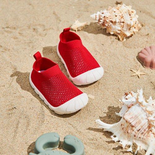 매쉬 아쿠아 슈즈 레드