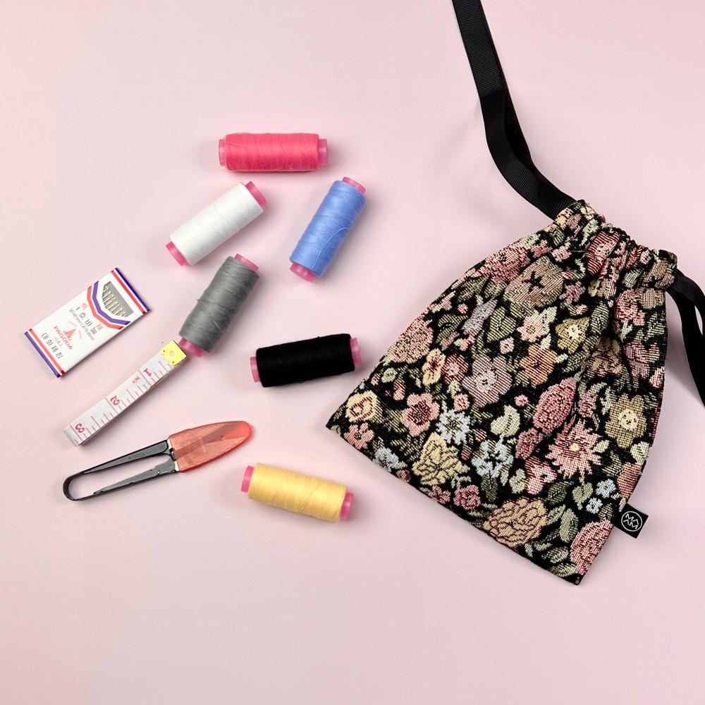 장미 자카드 파우치, 기본 바느질 세트