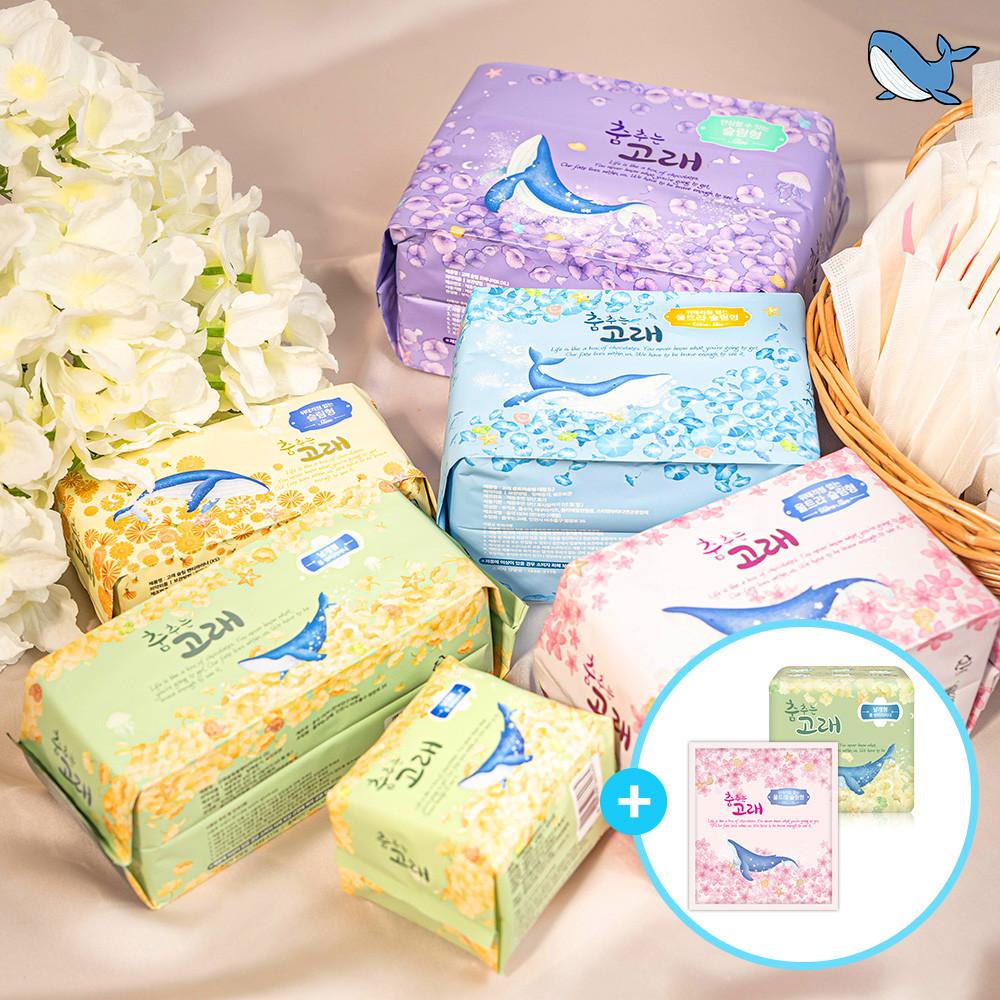 춤추는고래 대용량 안전 생리대 팬티라이너 특가모음, 최대 360매