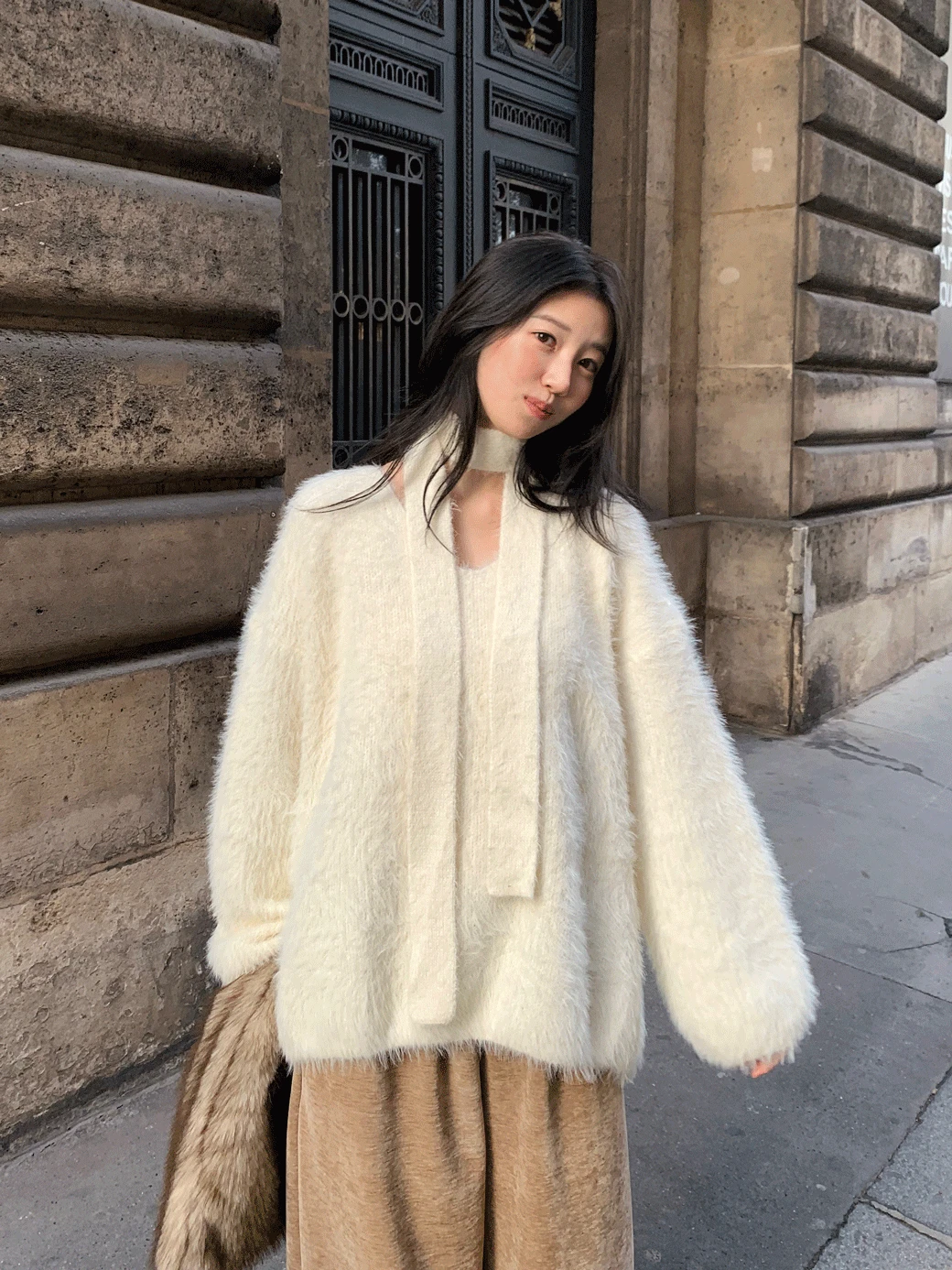 DO. Warm Touch Muffler Knit Set