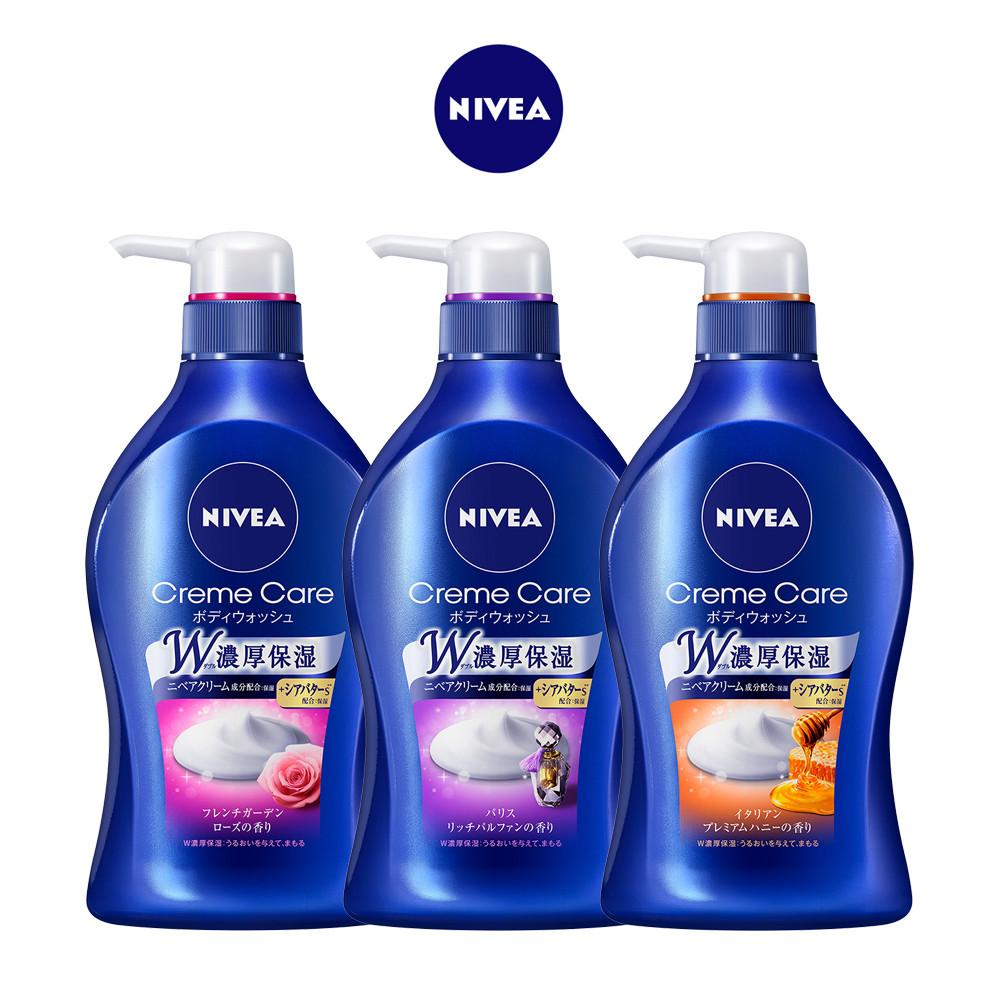 니베아 크림케어 촉촉한바디워시 4종