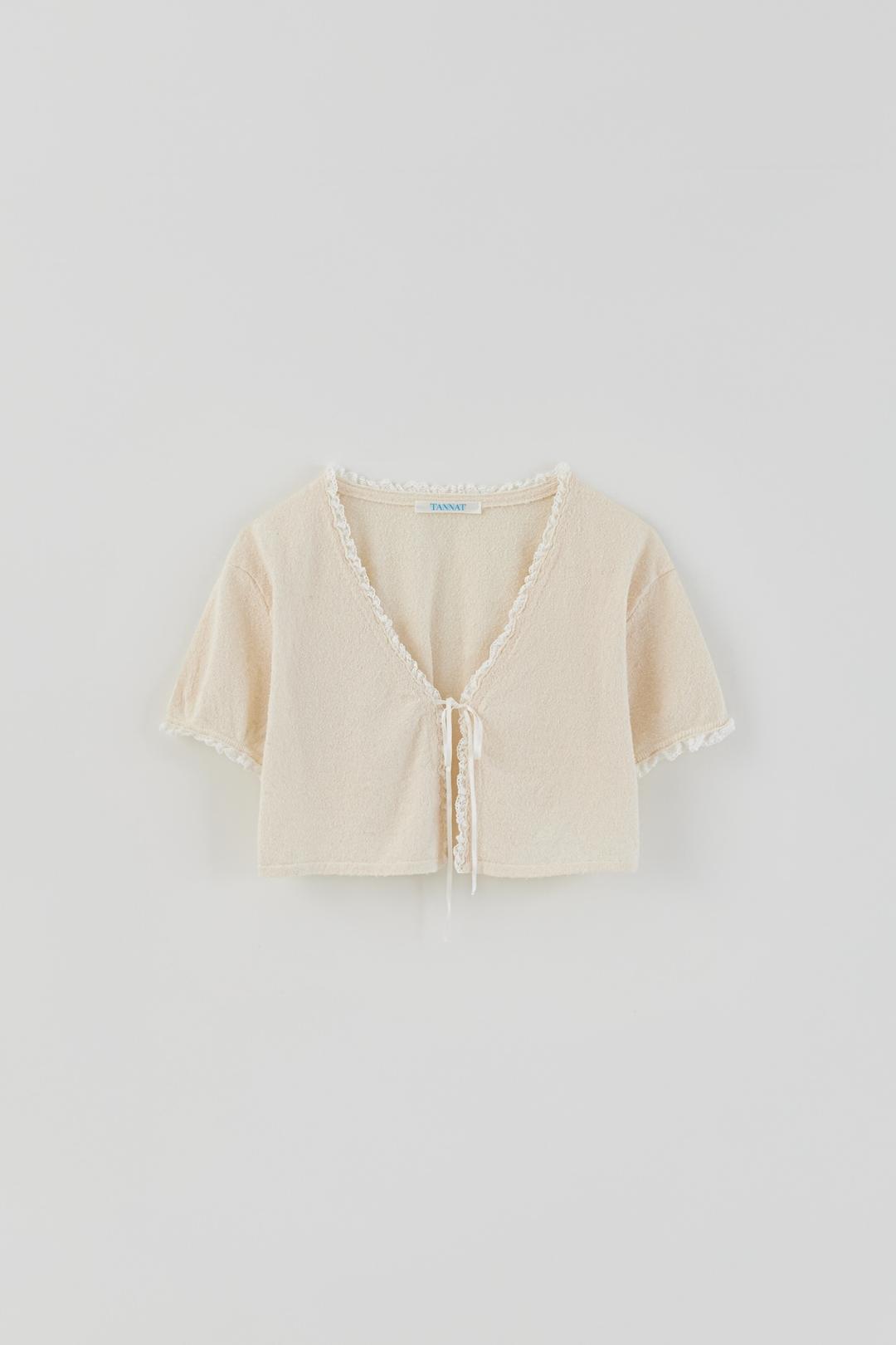 T/T Candy frill bolero (cream)