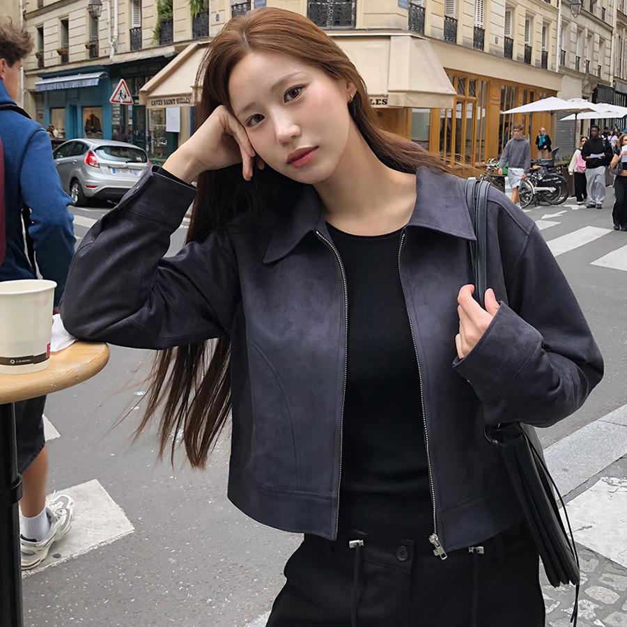 #ONEDAY WONT 페넌 스웨이드 자켓