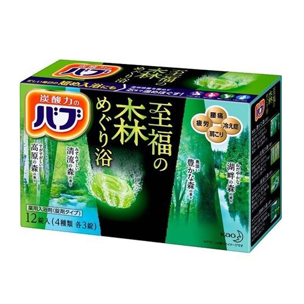 카오 바브 입욕제 숲 시리즈 12개입