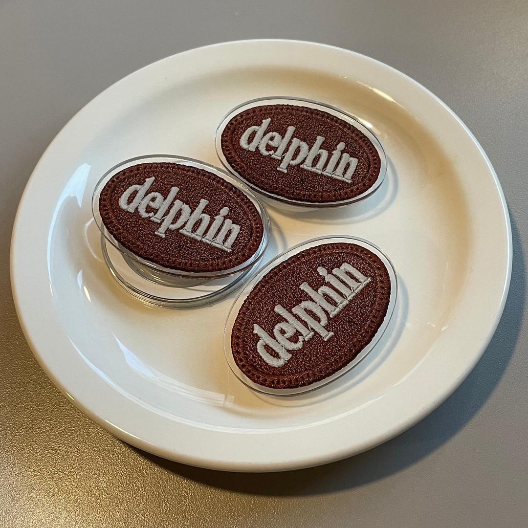 DELPHIN WAPPEN ACRYLIC SMART TOK