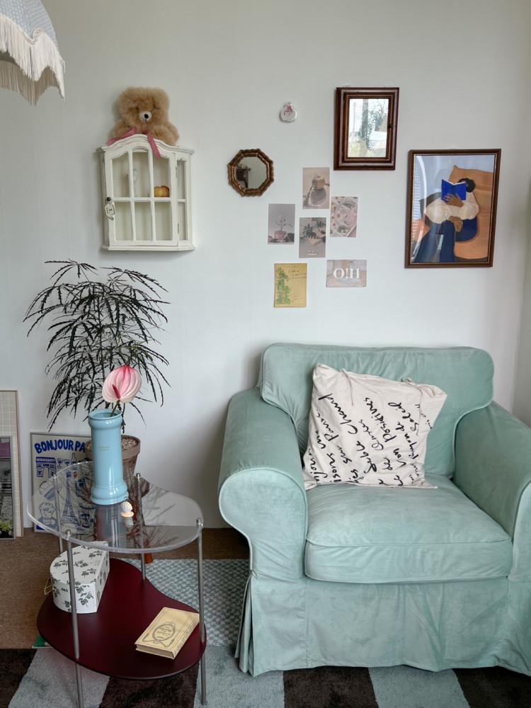 이케아 엑토르프 소파커버 1인용 2인용 3인용 커버 가을 겨울버전 벨벳소재