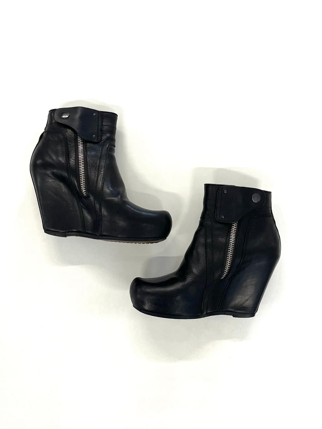 릭오웬스 레더 웨지부츠 | 후루츠패밀리