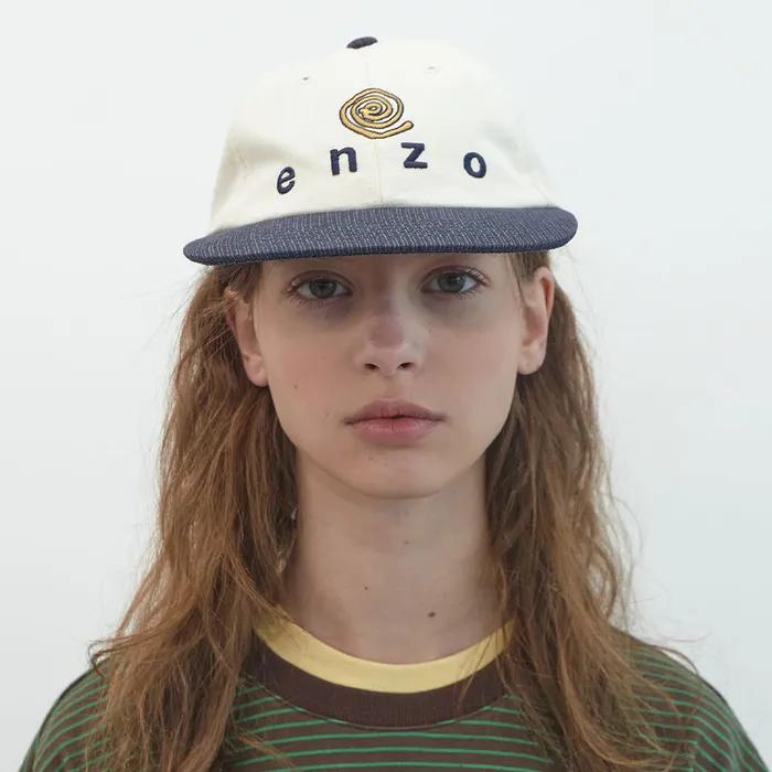 에디 로고 블록 캡 (Ivory)