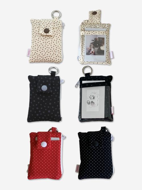 album card mini pouch keyring (4 colors) 카드 지갑 키링