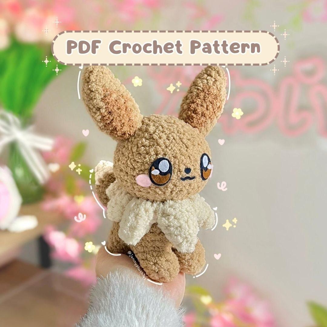 Eevee Eeveelution Pokemon Inspired Crochet Pattern (Digital PDF)