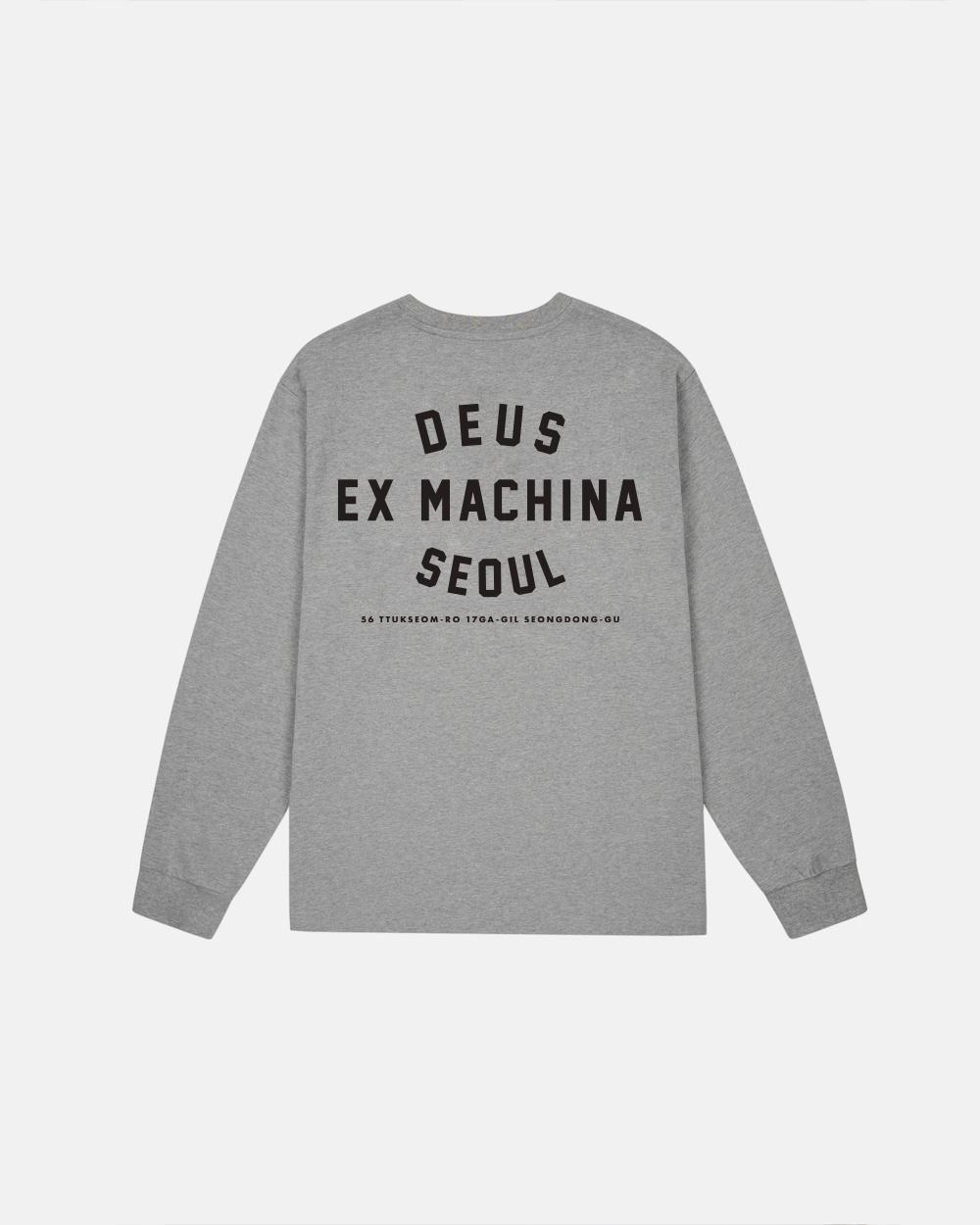 Seoul College Address Ls Tee_M/Grey