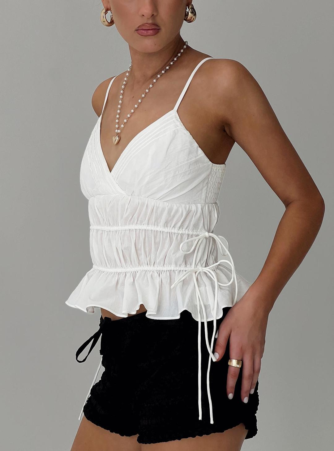 Begin Again Top White - AU 6 / WHITE