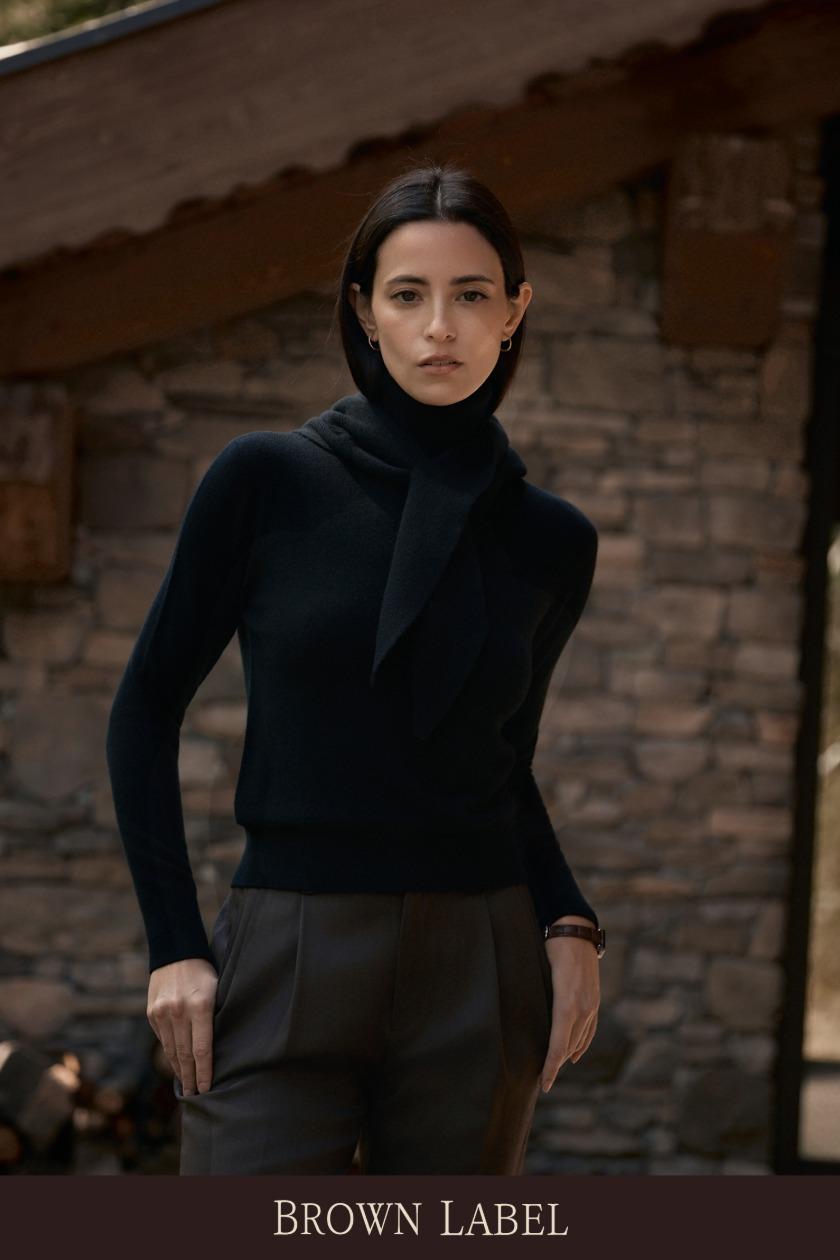 브뢰유 베이비 캐시미어 터틀넥