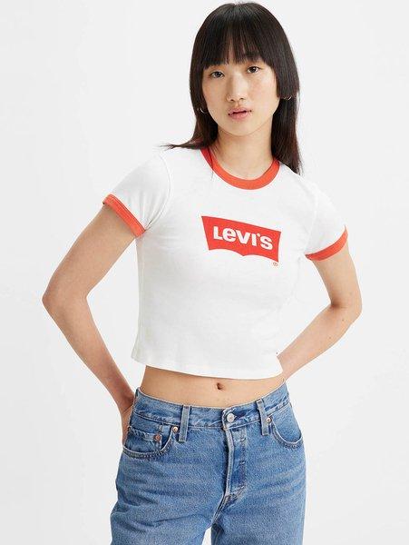 그래픽 링거 미니 티셔츠