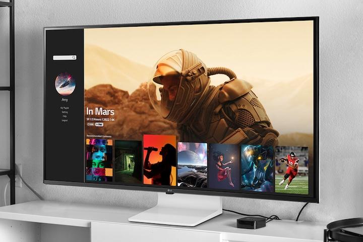 LG MyView 43SQ700SW 스마트모니터 4K IPTV