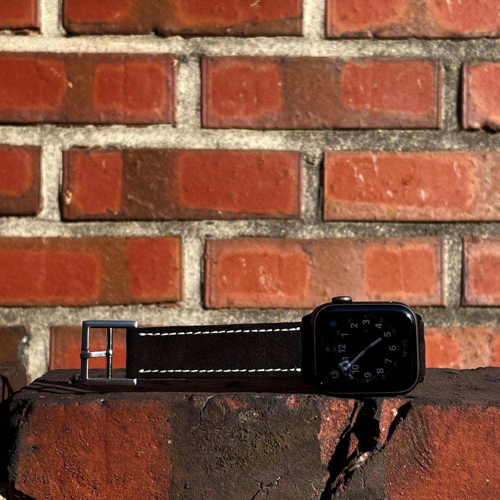 애플워치 7 6 5 4 3 se 41mm 45mm 알칸타라 여름 제작 커플 스트랩 선물 밴드 줄질