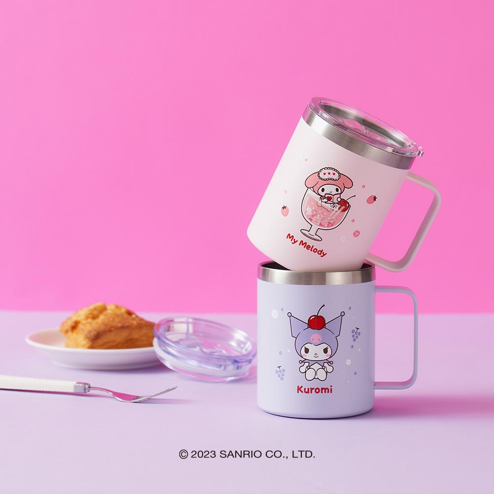 [홈카페,집들이,포차코,시나모롤,쿠로미,폼폼푸린,마이멜로디] 산리오캐릭터즈 보온/보냉 스텐 머그컵