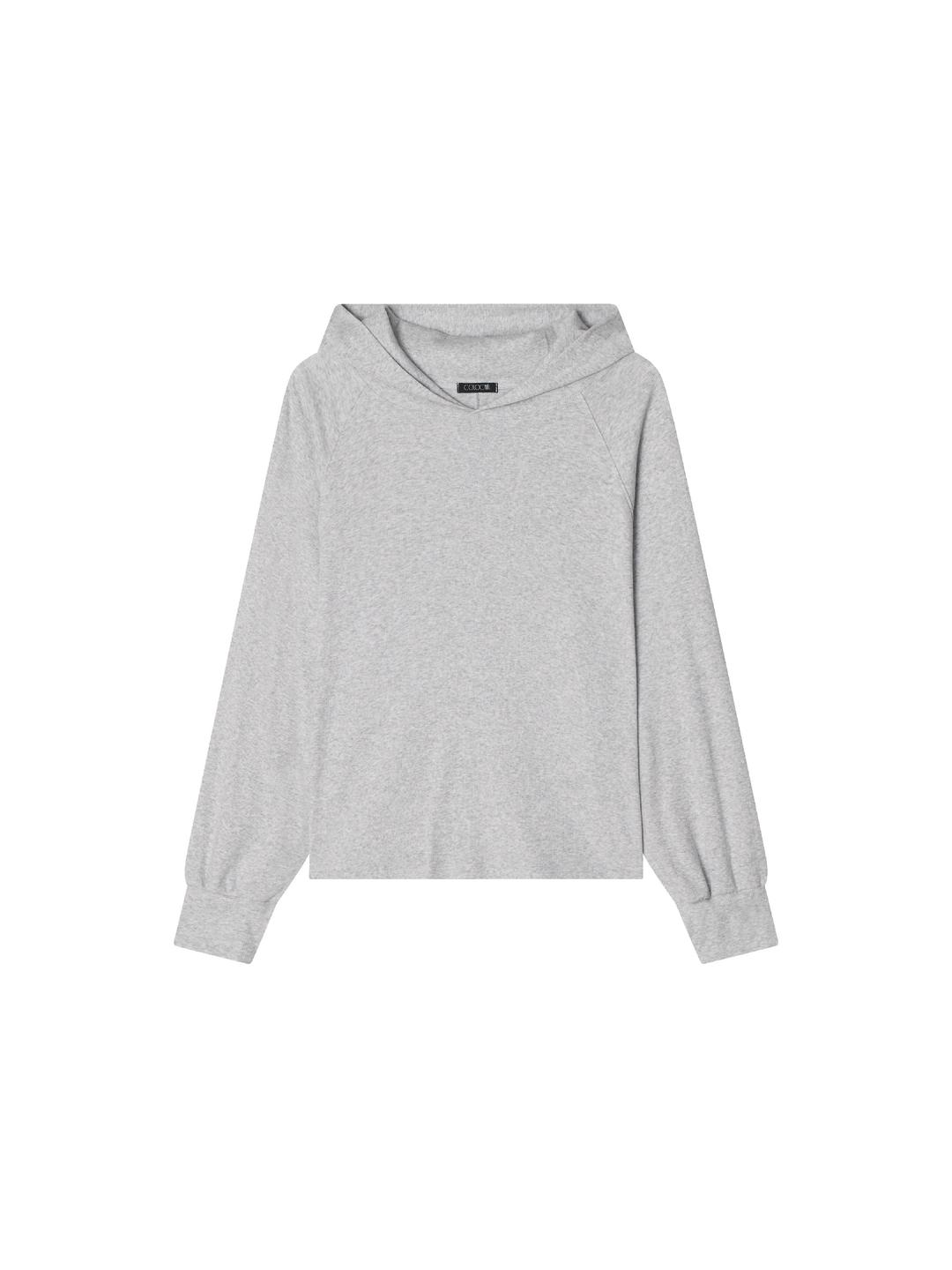 CRATER HOOD MTM MELANGE GRAY