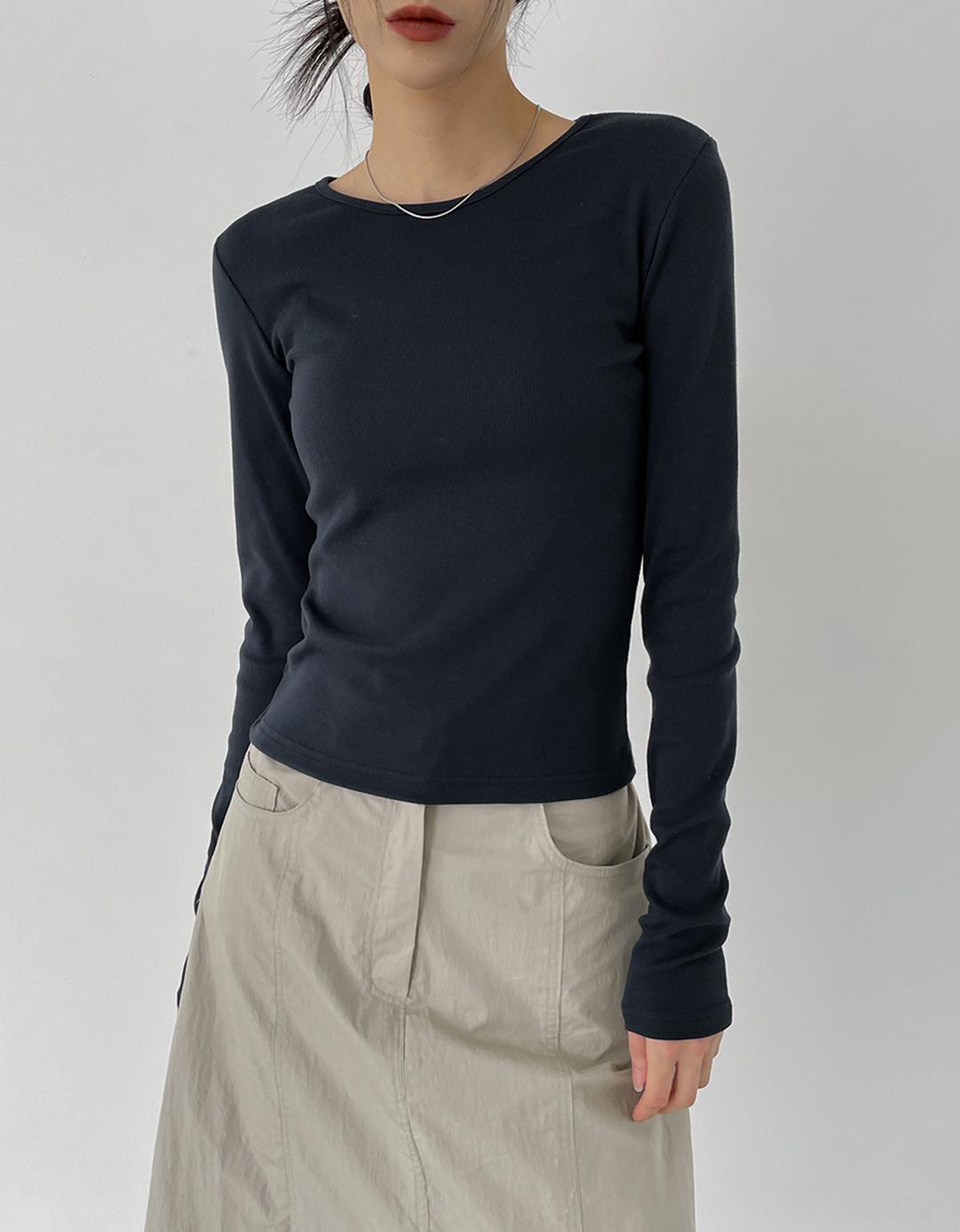 블랙업 [6만장판매] [MADE] 더츠비 라운드 긴팔티