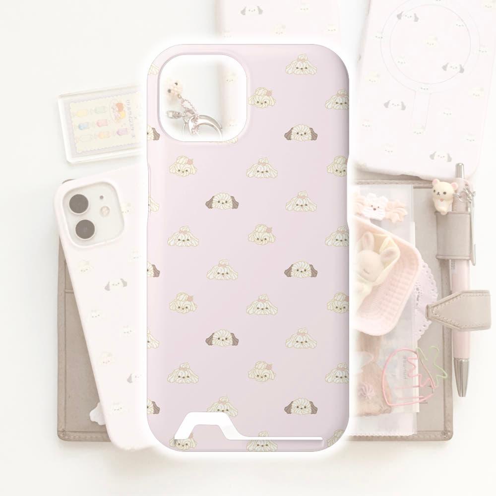 크림 퍼피 카드수납케이스 아이폰7.8.se2.se3