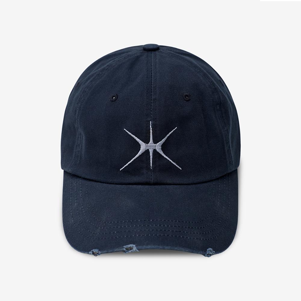 [1차 리오더] Hatch Damage Cap (Navy)