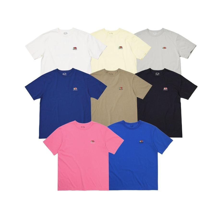 [USA코튼]시그니처 프룻 래귤러 티셔츠(8COLOR)