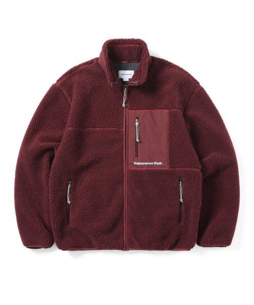 SP Sherpa Fleece Jacket Red