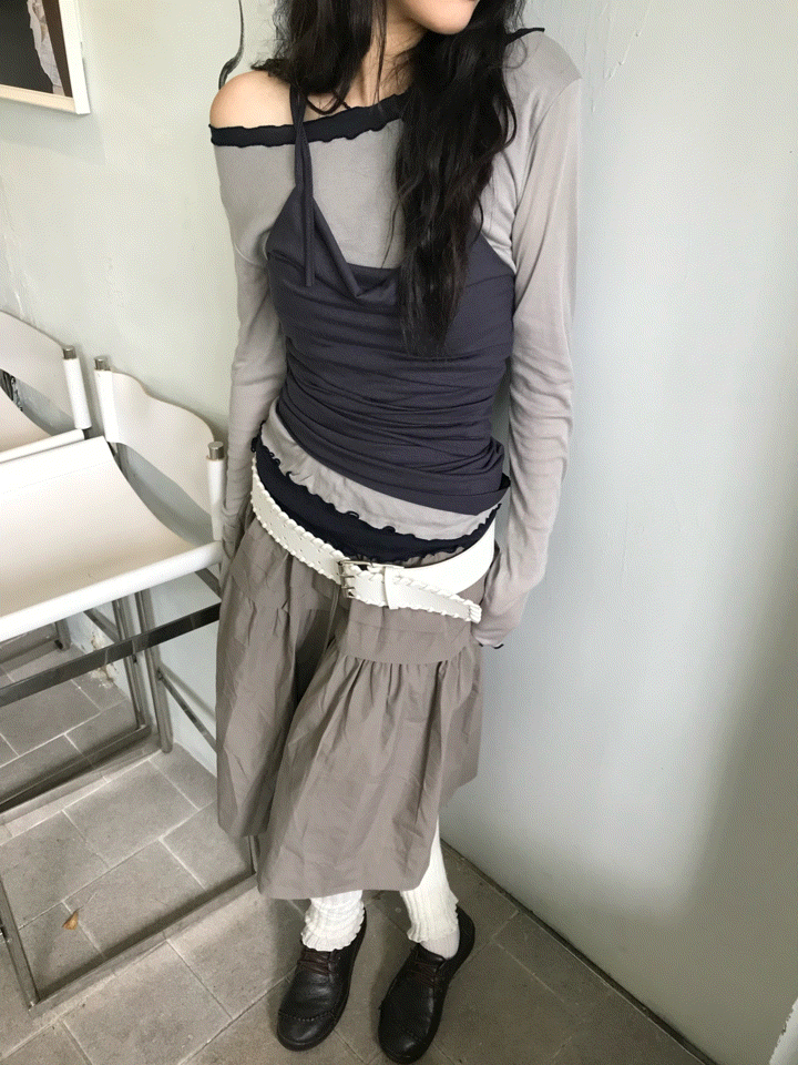 dreyf halterneck sleeveless (3 color)