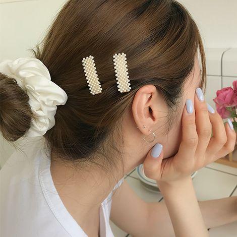 petit pearl hairpin set *2 size