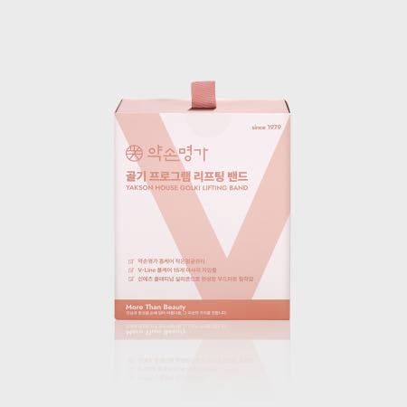 이런 상품 어때요? 약손명가 골기프로그램 리프팅 밴드 PRO 1box (1개입) 브이라인 탄력 이중턱 브이밴드 작은얼굴관리 얼굴리프팅
