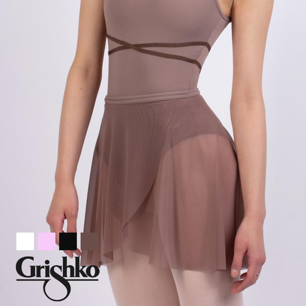 [Grishko] 그리쉬코 메쉬 발레 랩 스커트 (06017/1)