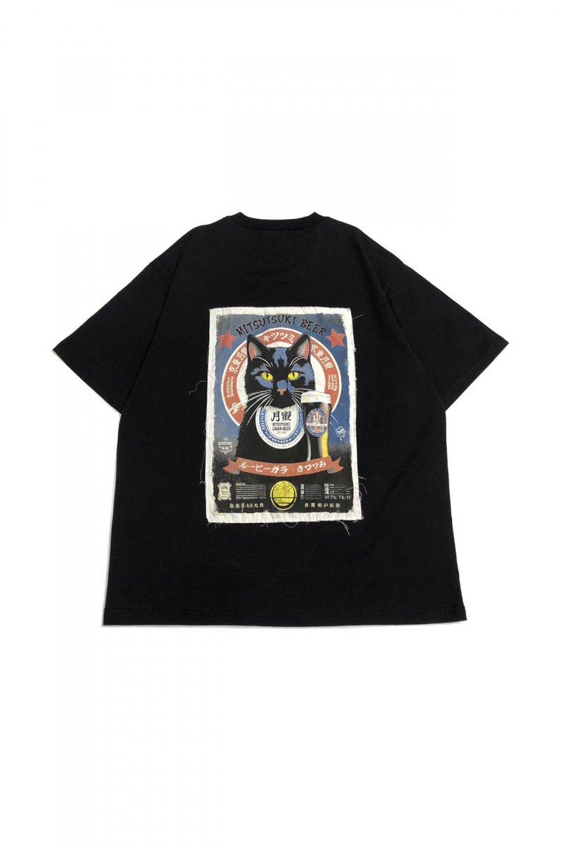 【3月下旬-4月上旬より順次お届け】蜜月東京レトロポスターTシャツ(BLACK) - フラクタル 通販  H＞FRACTAL ONLINESHOP