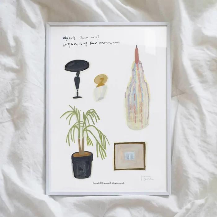 초,액자  포스터 A3, A2