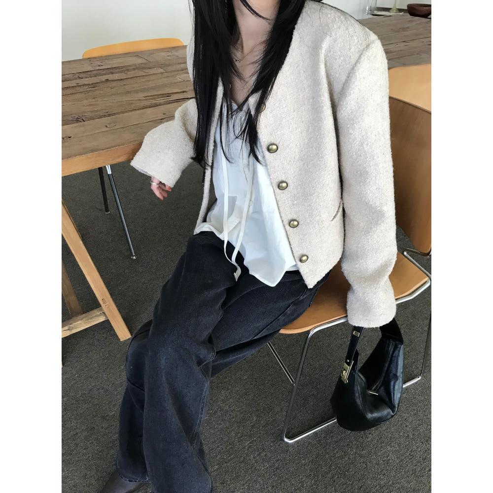 Boucle tweed jacket 부클트위드자켓