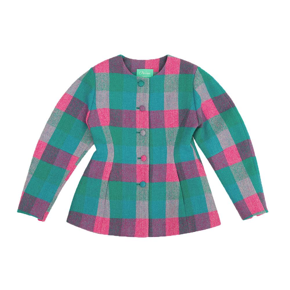 Harris Tweed hourglass jacket