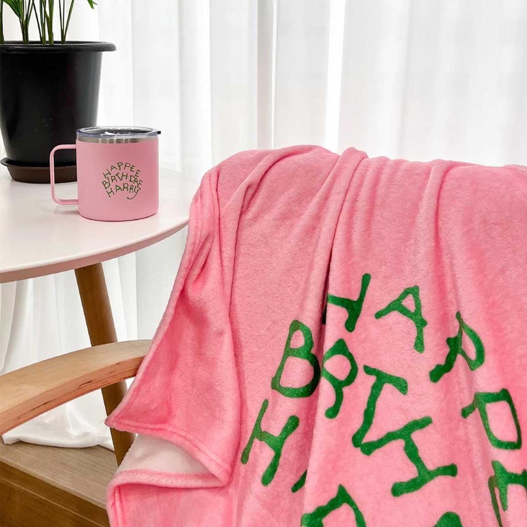 해리포터 생일 케이크 무릎 담요
